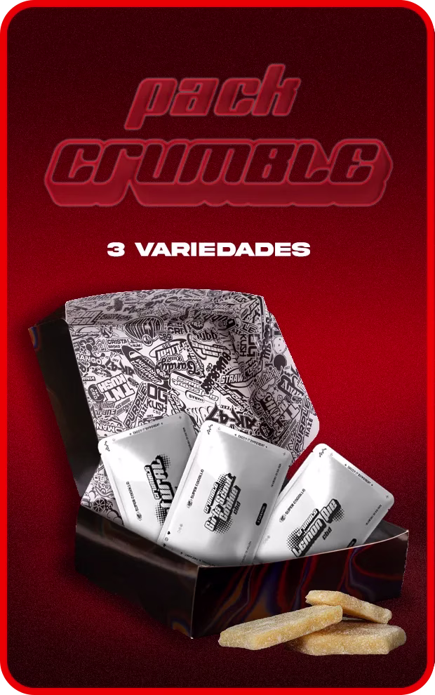 PACK CRUMBLE (3 variedades)