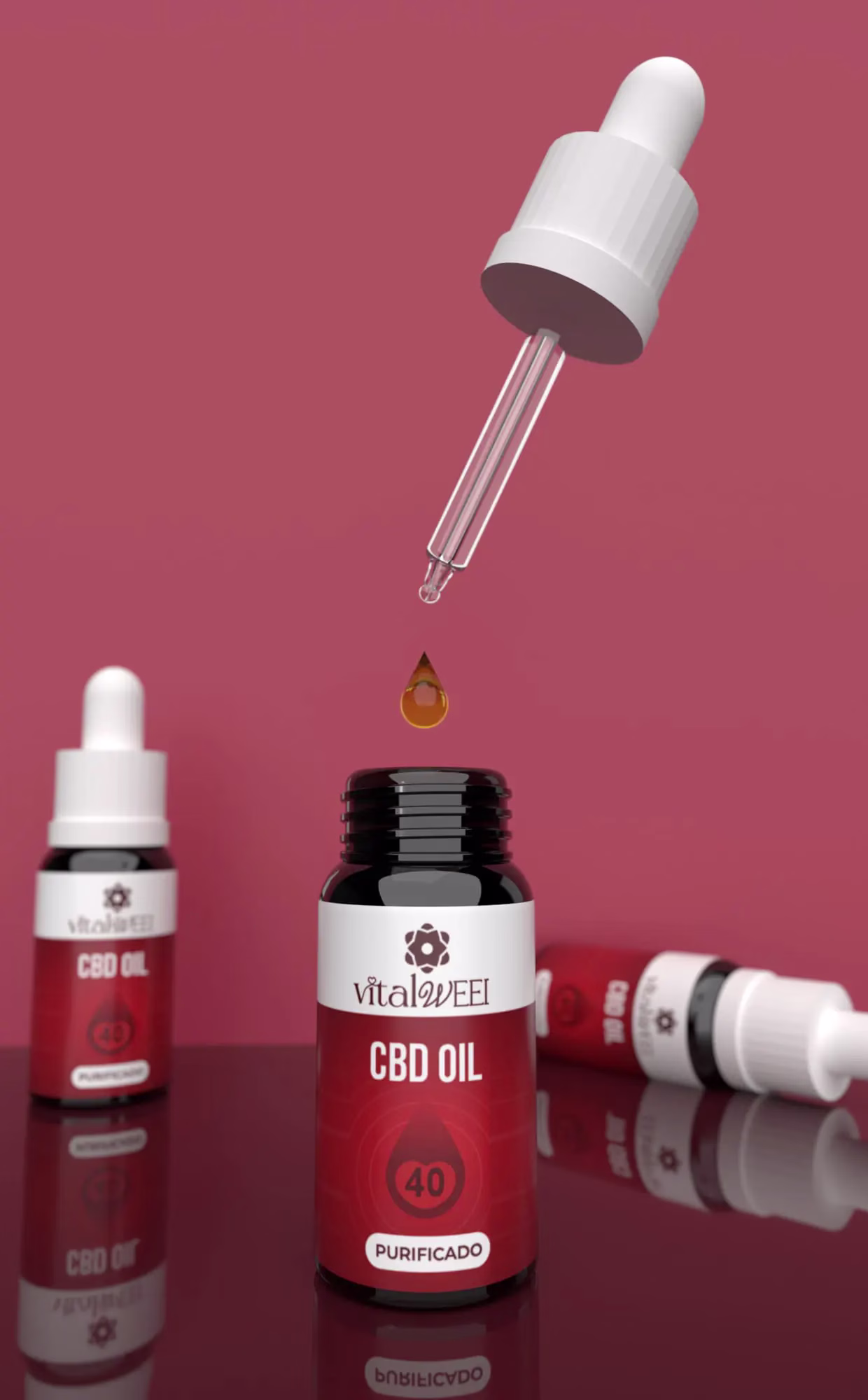 Aceite CBD Purificado/Aislado 40% - CBD 40% - Super Cogollo