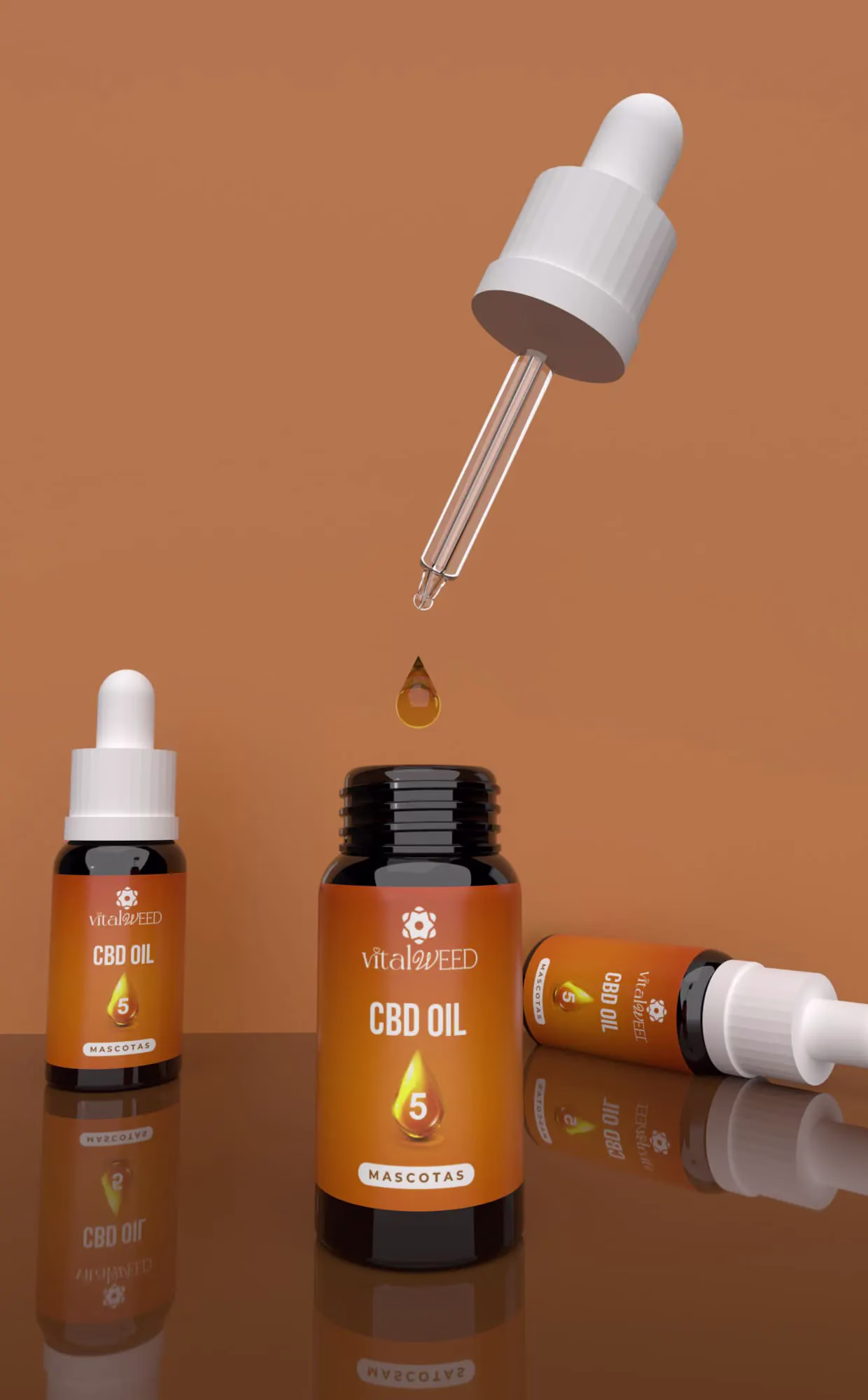 Aceite CBD 10% MASCOTAS - CBD 10% - Super Cogollo