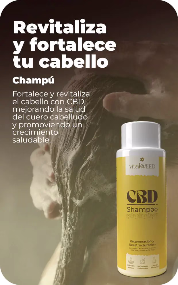 CHAMPÚ REGENERADOR CBD - Super Cogollo