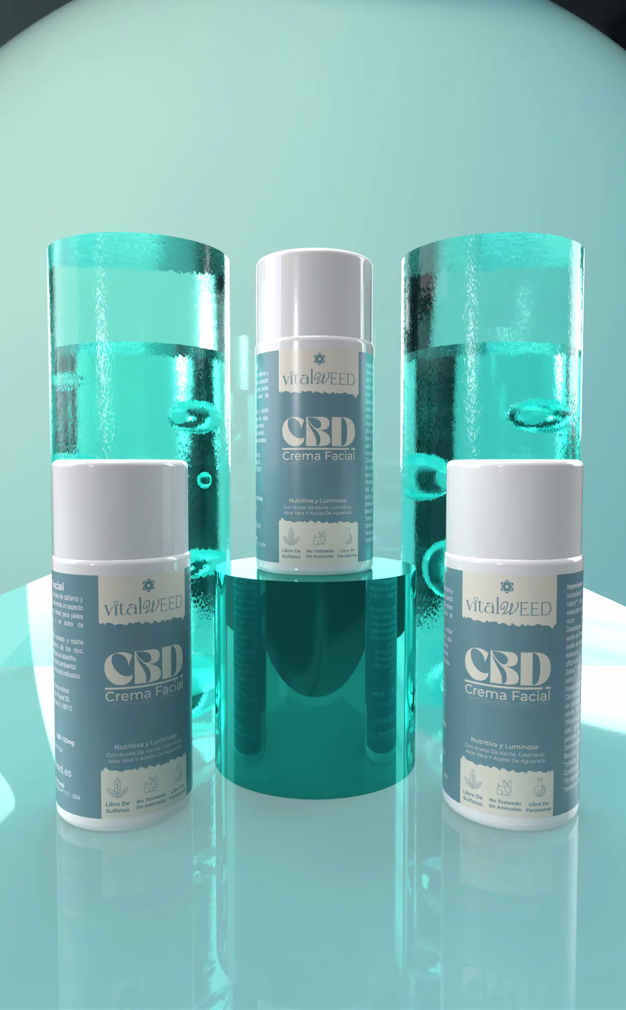 CREMA FACIAL CBD - Super Cogollo