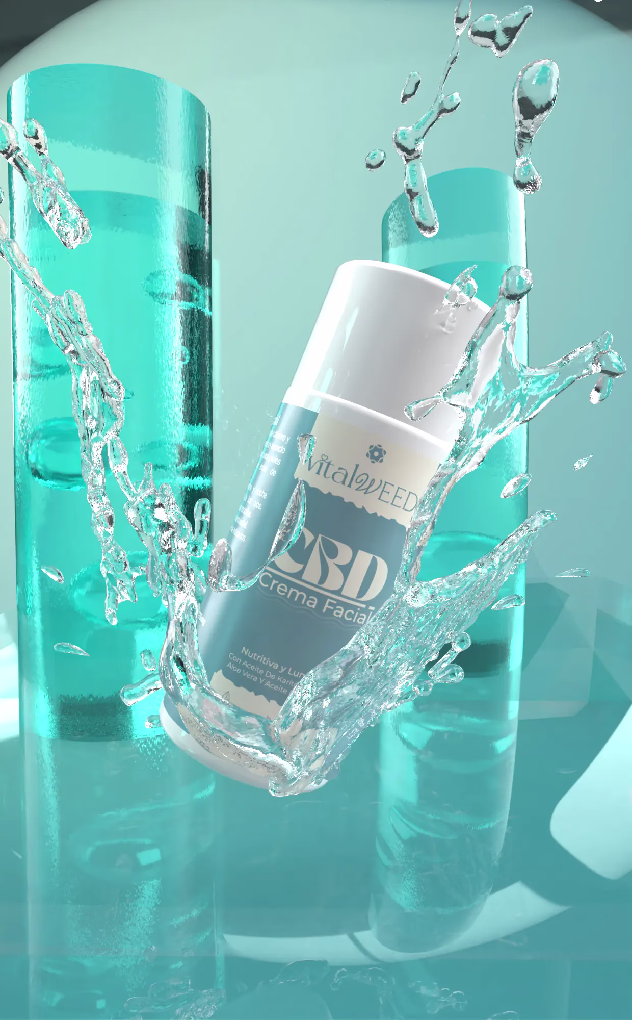 CREMA FACIAL CBD - Super Cogollo