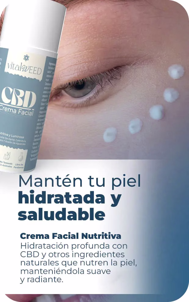 CREMA FACIAL CBD - Super Cogollo