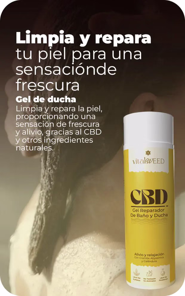 GEL REPARADOR DE BAÑO CBD - Super Cogollo