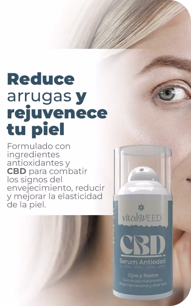 SERUM ANTI-EDAD CBD - Super Cogollo