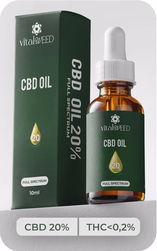 Óleo CBD FULL SPECTRUM 20%