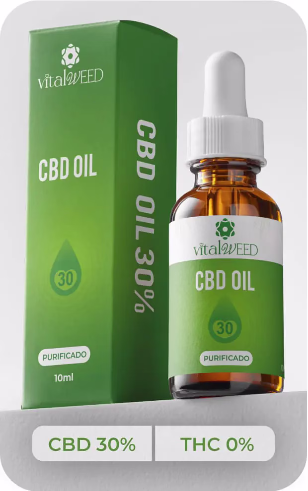 Óleo CBD Purificado/Isolado 30%