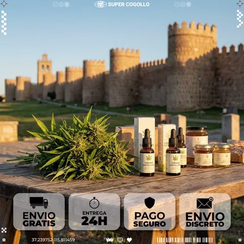 Productos de cáñamo industrial CBD en Ávila