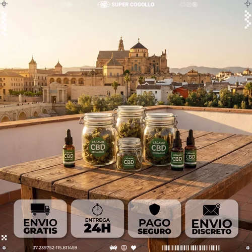 Productos de cáñamo industrial CBD en Córdoba