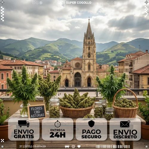 Comprar CBD en Oviedo - Super Cogollo Envío de CBD a Oviedo en 24 horas desde Super Cogollo