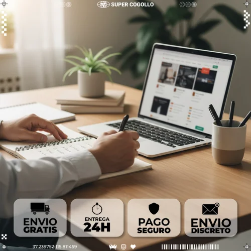 Pessoa tomando notas antes de fazer seu primeiro pedido de CBD online